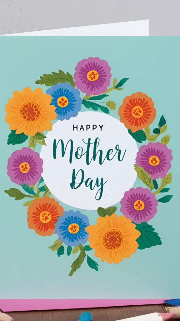 Celebrate her magic Harry Potter mother's day card idea