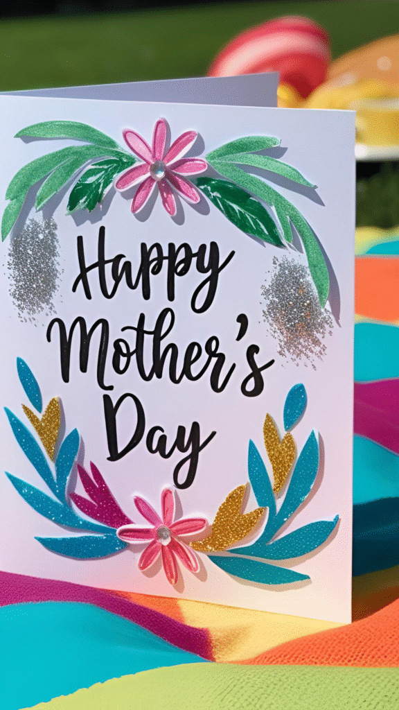 Celebrate her magic Harry Potter mother's day card idea